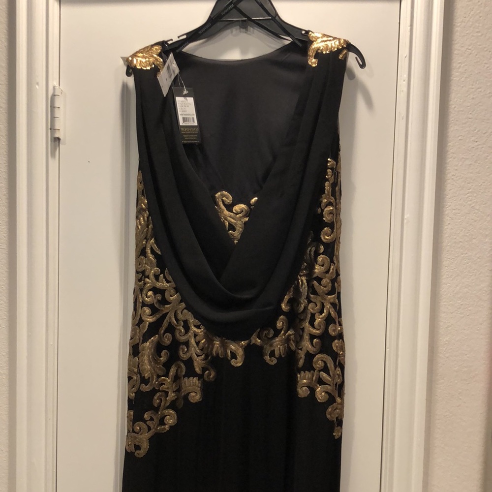 TADASHI SHOJI EVENING cocktail GOWN Dress New - Picture 5 of 11